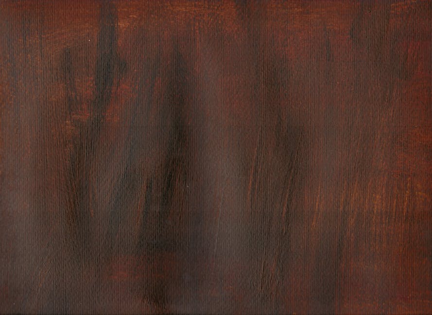 Polished wood grain texture on handmade furniture