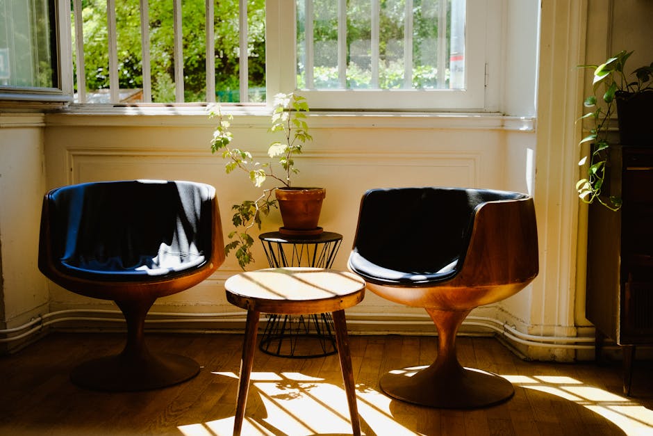 Modern wooden furniture interior showcasing bespoke designs